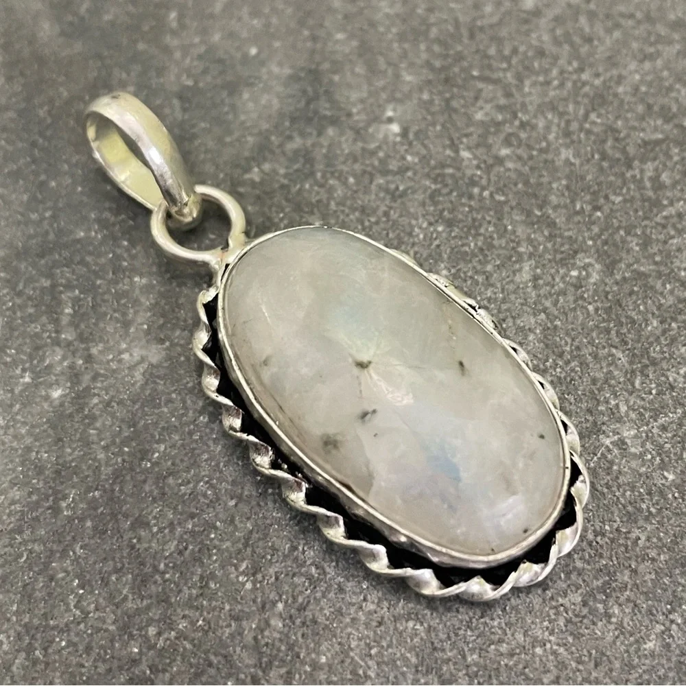 Moonstone Necklace Pendant - Picture 8 of 8